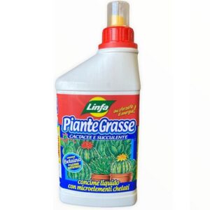 concime liquido specifico per la concimazione di piante grasse, cactus e succulente