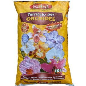 Terriccio per orchidee e per tutte le piante epifite, miscela di torbe e corteccia ideale per ogni tipo di orchidea, come ad esempio le phalaenopsis. Il terriccio serve alla coltivazione ed ai rinvasi delle orchidee.