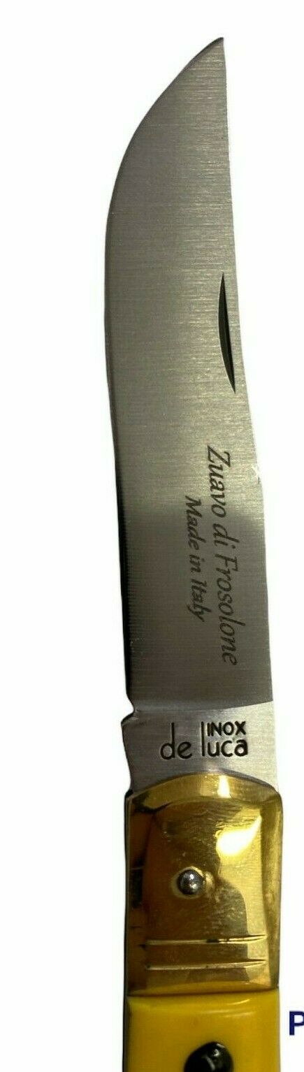 Coltello zuavo giallo - Iuzzolini Fortunato (3)