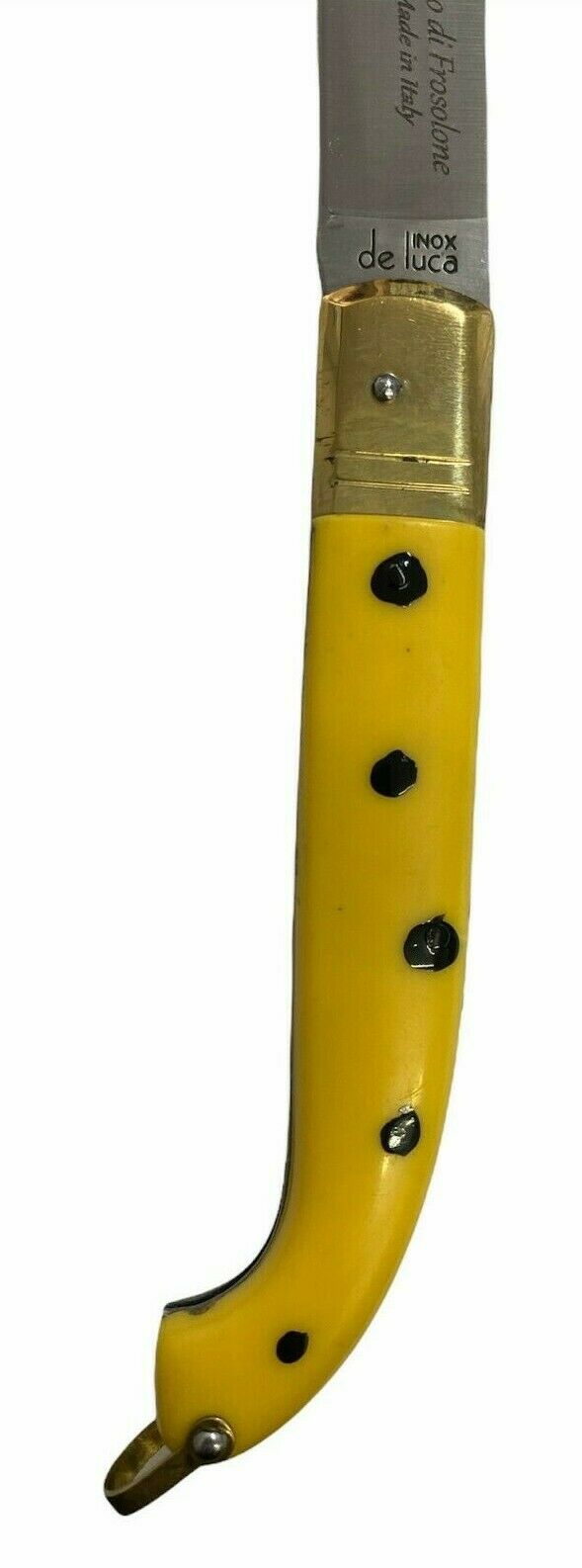 Coltello zuavo giallo - Iuzzolini Fortunato (4)