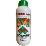 Cuthiol Foglia è una pasta fluida a base di rame e zolfo prodotta da Mormino: è un ottimo concime da utilizzare contro le patologie fungine delle piante, come ad esempio l'oidio, la ruggine, la peronospora, la lebbra, la botrite ecc. Cuthiol foglia può essere utilizzata per l'orto, per la vite, per l'olivo, per gli agrumi e per le piante ornamentali in genere.