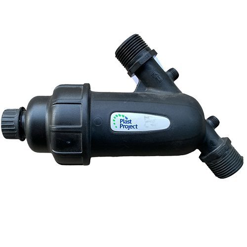 AERZETIX C51821 Filtro Acqua Per Irrigazione A Goccia 16x3/4'' - Diametro 16mm, Filettatura 3/4, Lunghezza 115mm - Protegge Da Intasamenti Per Giardino E Piscina