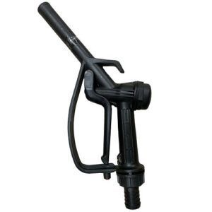 Pistola erogatrice per il travaso di liquidi non alimentari come ad esempio la benzina, il gasolio ecc.