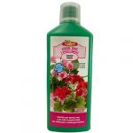 concime per piante fiorite, rose e gerani Raggio di sole. Concime liquido fertilizzante per concimare le piante a cui si vuole migliorare la durata e l'intensità di fioritura
