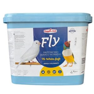 th white soft è un pastoncino bianco morbido per canarini, della linea fly, raggio di sole