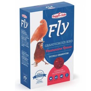 Pastoncino rosso per canarini Fly Raggio di Sole - Iuzzolini Fortunato