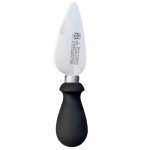 Coltello professionale in acciaio inox per tagliare a scaglie in Parmigiano Reggiano ed il Grana Padano: il coltello a cuore, detto anche scagliatore, è di fondamentale importanza.
