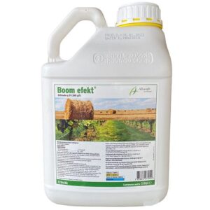 diserbante totale a base di glifosate, Boom Efekt, eliminare le erbacce monocotiledoni e dicotiledoni, ovvero le erbe infestanti a foglia larga, e le erbe infestanti e foglia stretta