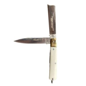 Coltello tascabile e chiudibile duetto doppia lama iuzzolini fortunato