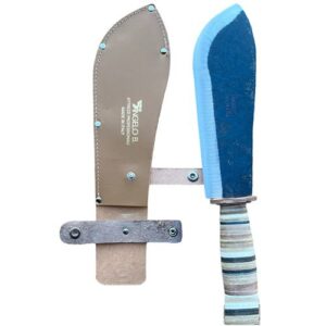 Machete piccolo con fodero in cuoi coltello iuzzolini fortunato