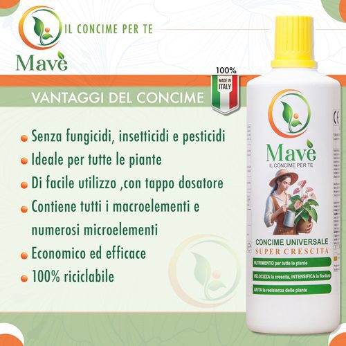 I vantaggi del concime Mavè IuzzolinI Fortunato