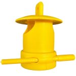 Tappo giallo per trappola cattura insetti a bottiglia iuzzolini fortunato