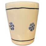 Bicchiere tradizionale Calabrese in ceramica iuzzolini fortunato